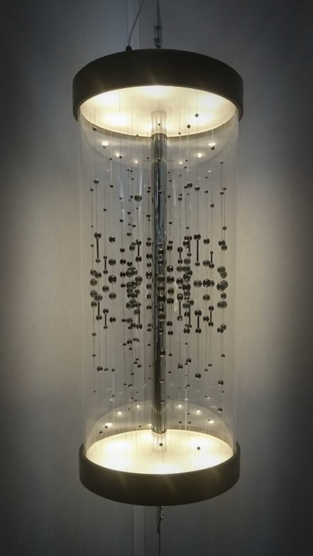 Luminaire Galaxie de Luminophilie par Thierry Toutin